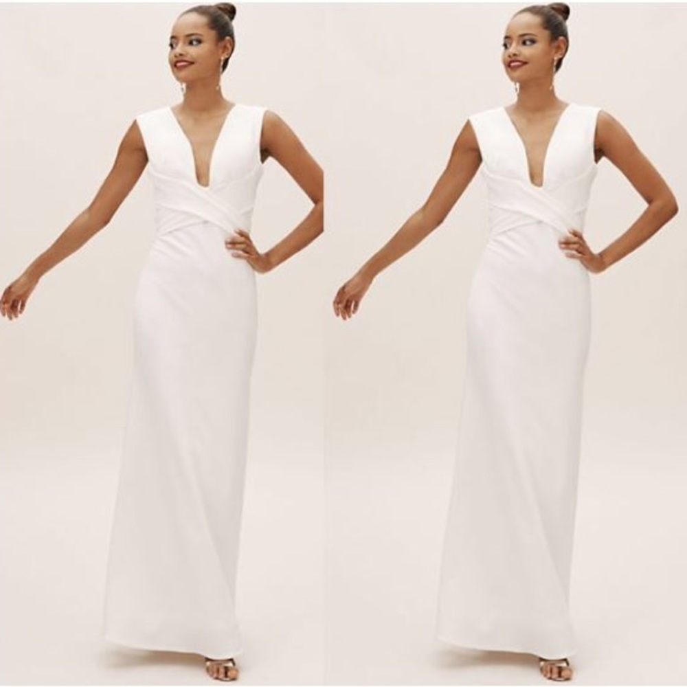 BHLDN White Maxi Dress